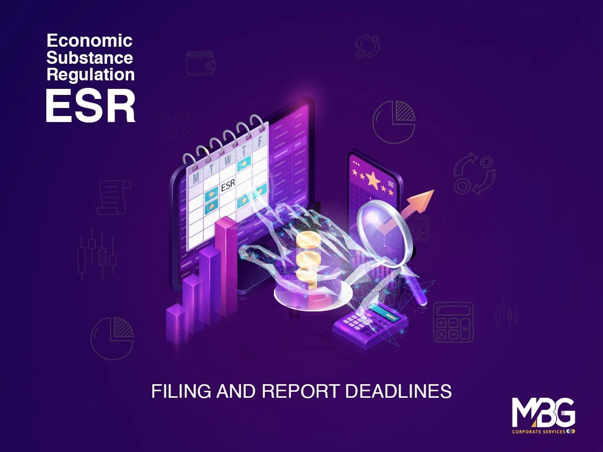 Economic Substance Regulations (ESR) – Filing & Reporting deadlines – Important Updates