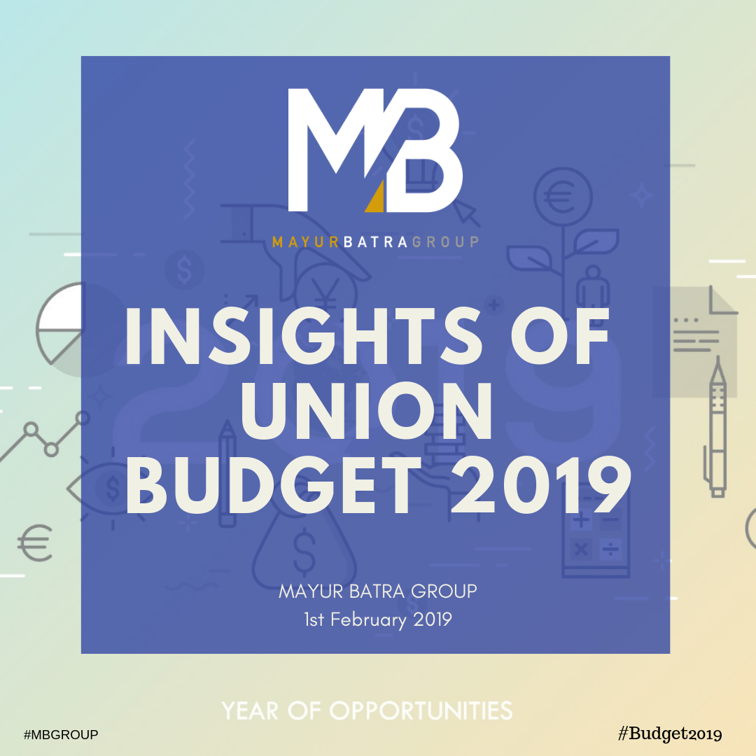 Insights of Union Budget 2019