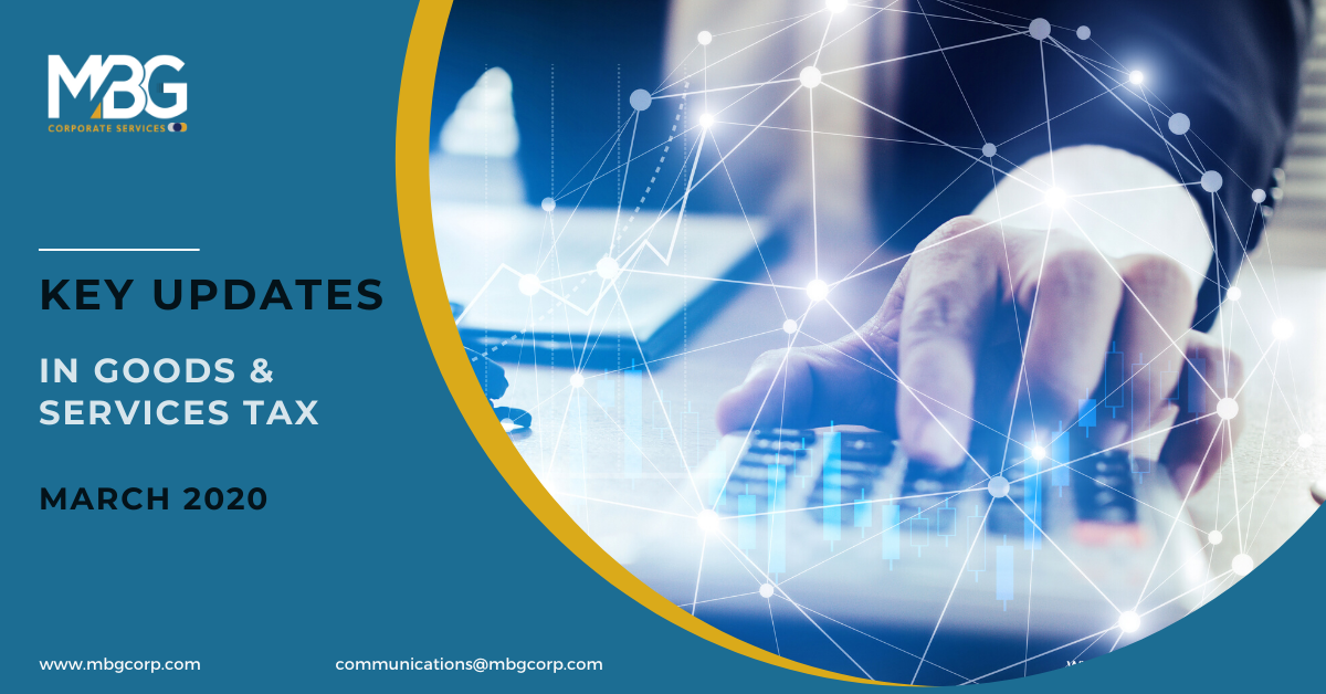 GST Update March 2020