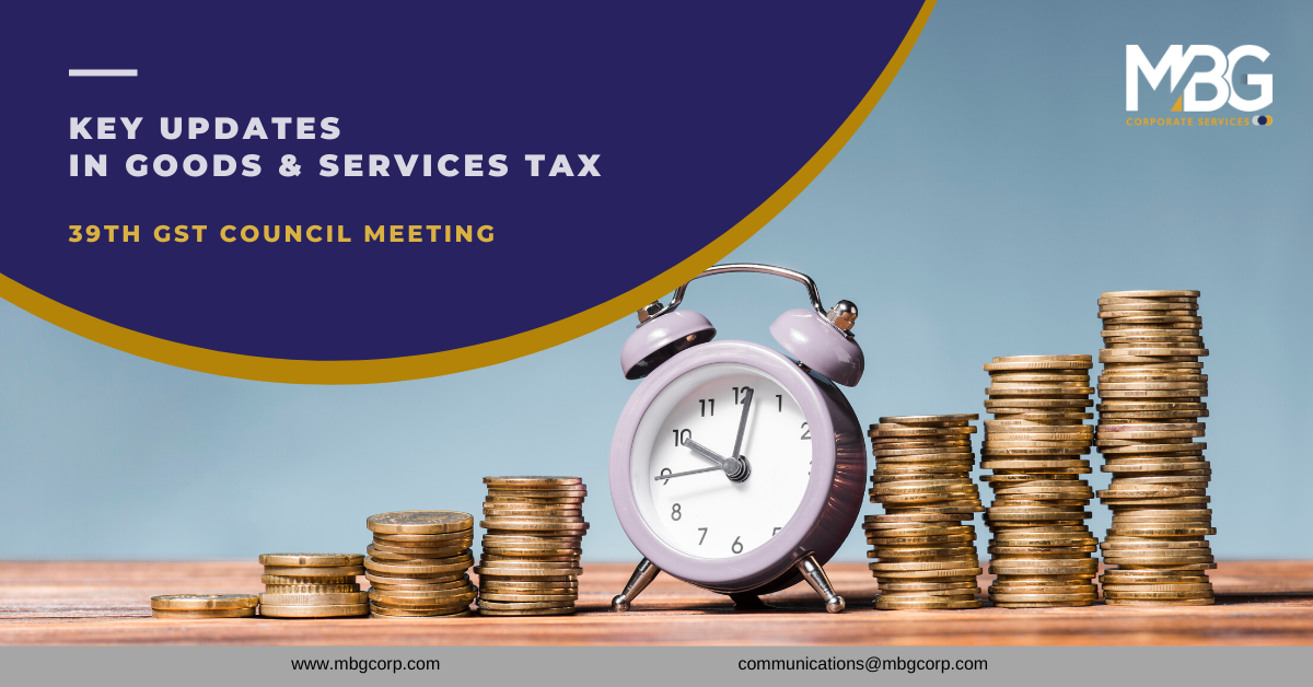 GST Updates after 39th council meeting