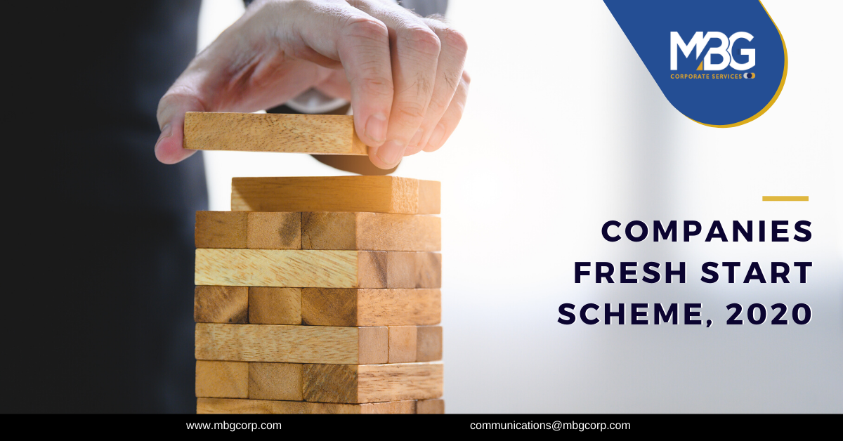 COMPANIES FRESH START SCHEME, 2020
