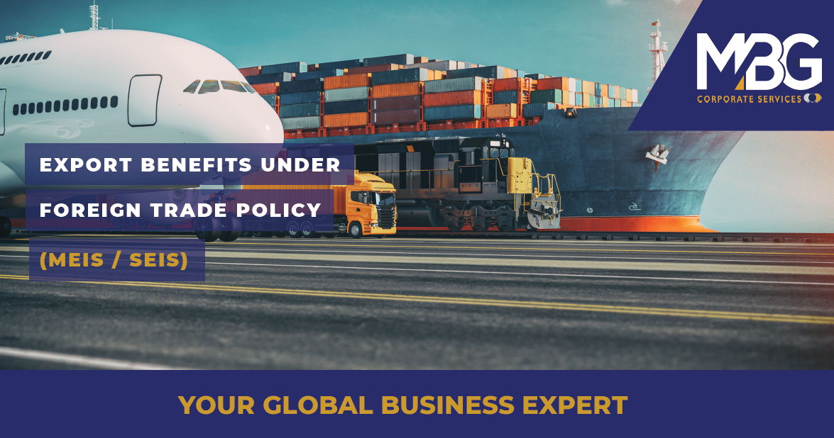Export Benefits under Foreign Trade Policy